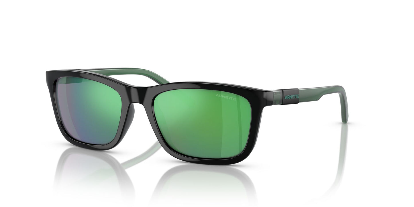 Arnette Teen Speerit Black Green Green Mirror (4315 27533R)