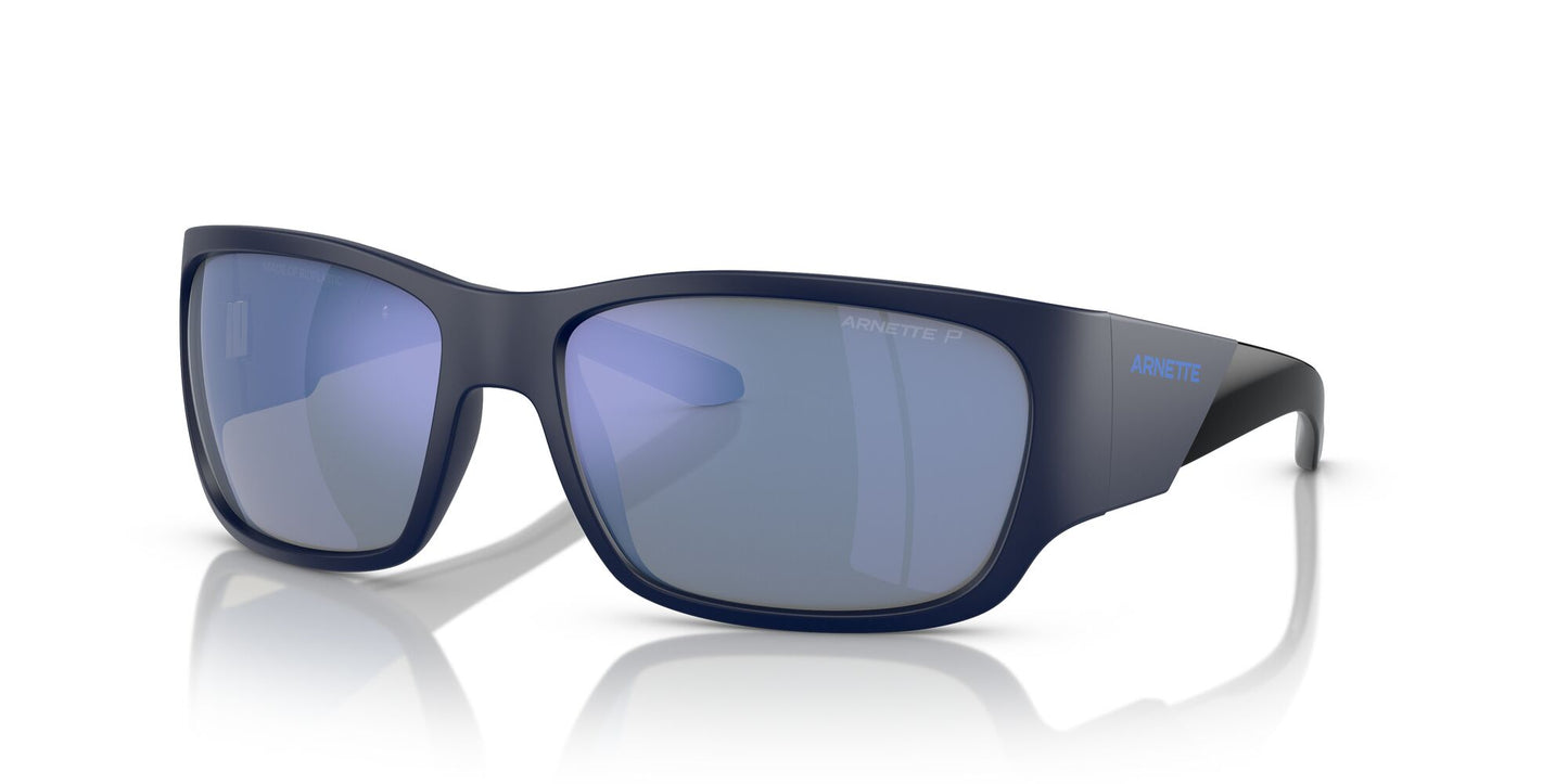 Arnette Lil Snap Matte Blue Blue Mirror Polarised (4324 276222)