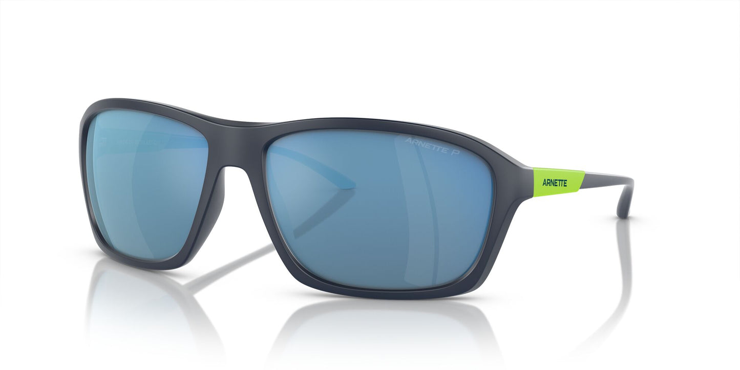 Arnette Nitewish Polarised Matte Blue Dark Grey Water Mirror (4329 278222)
