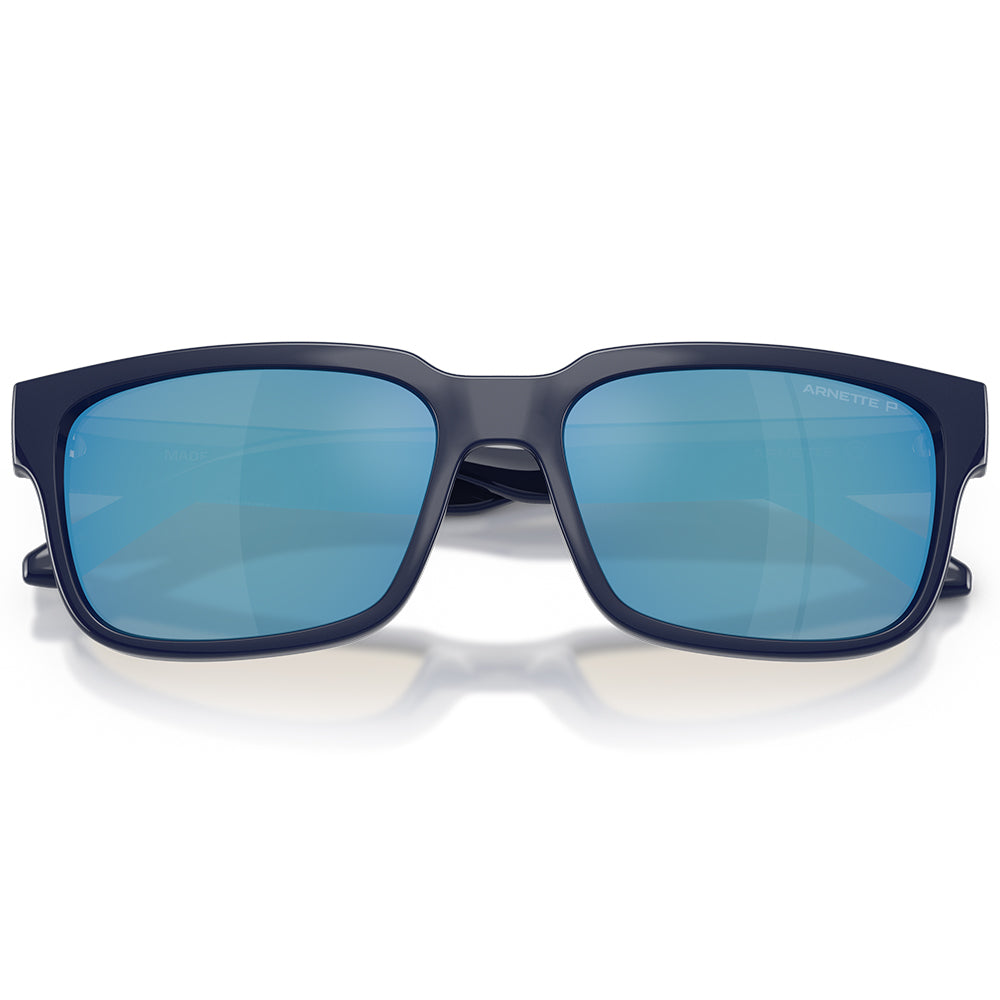 Arnette Twister Polarised Dark Blue Dark Grey Blue Mirror AN4362 275422 (57)