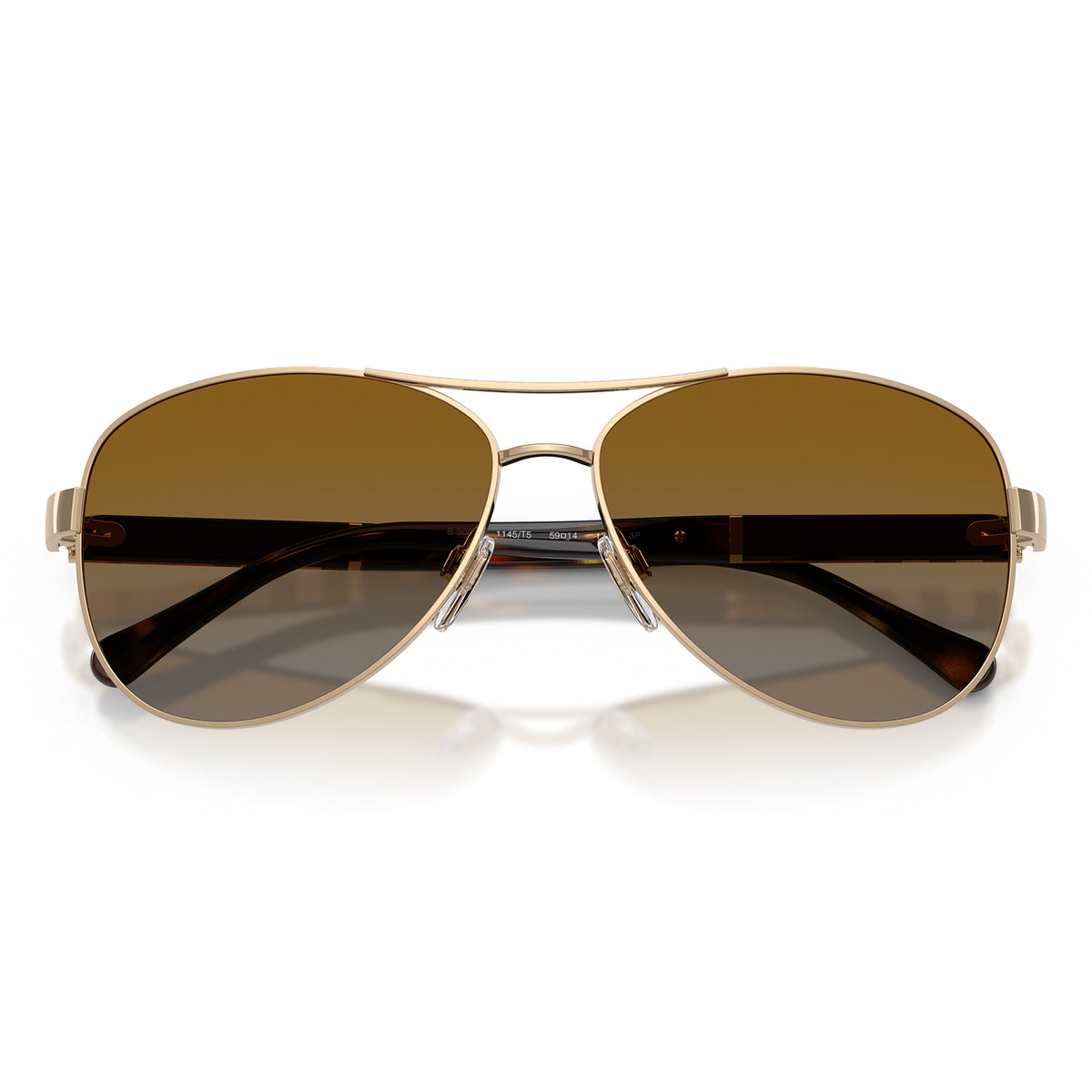 Burberry 3080 Polarised Light Gold Gradient Brown BE3080 1145T5 (59)