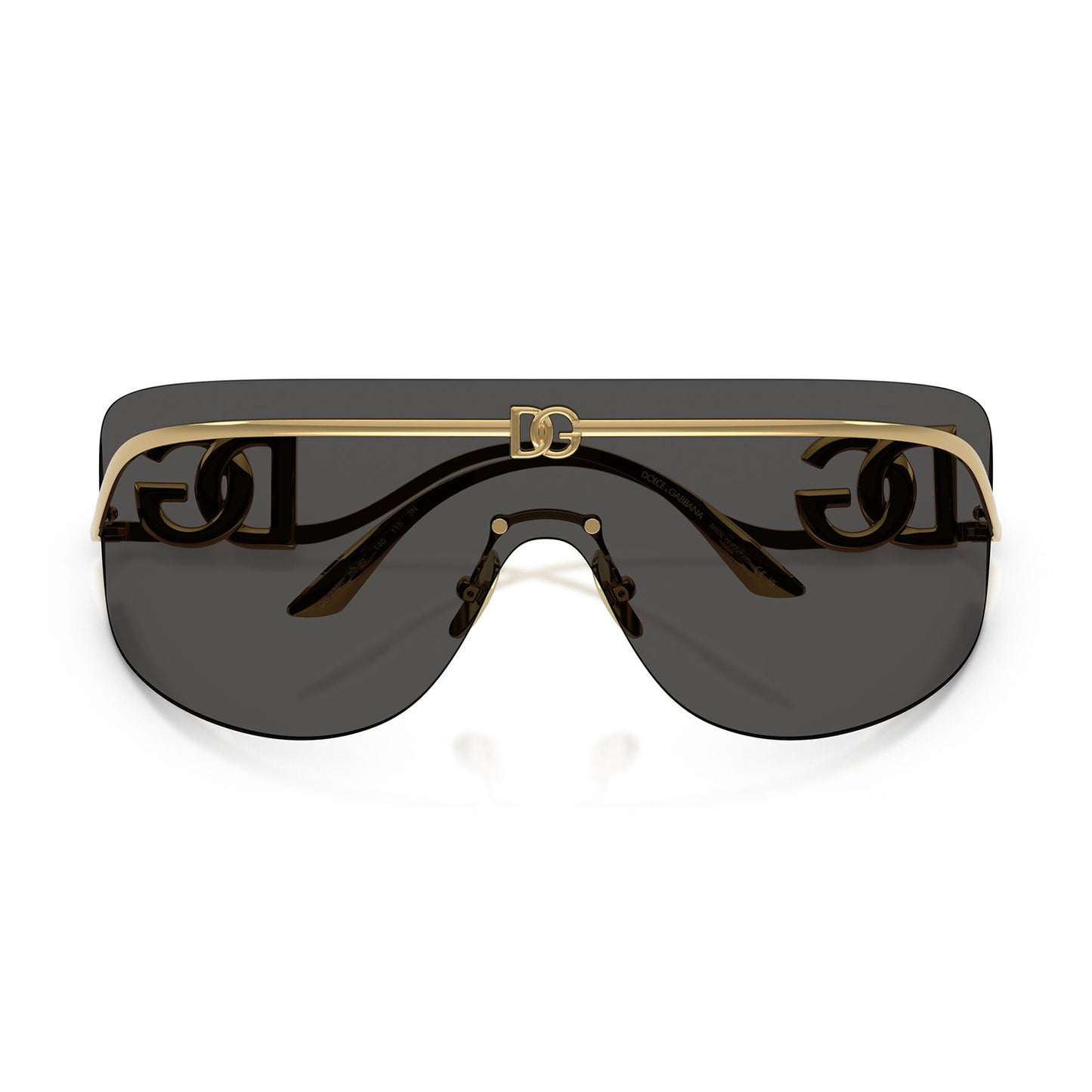 Dolce & Gabbana 2320 Gold Dark Grey DG2320 02/87 (40)