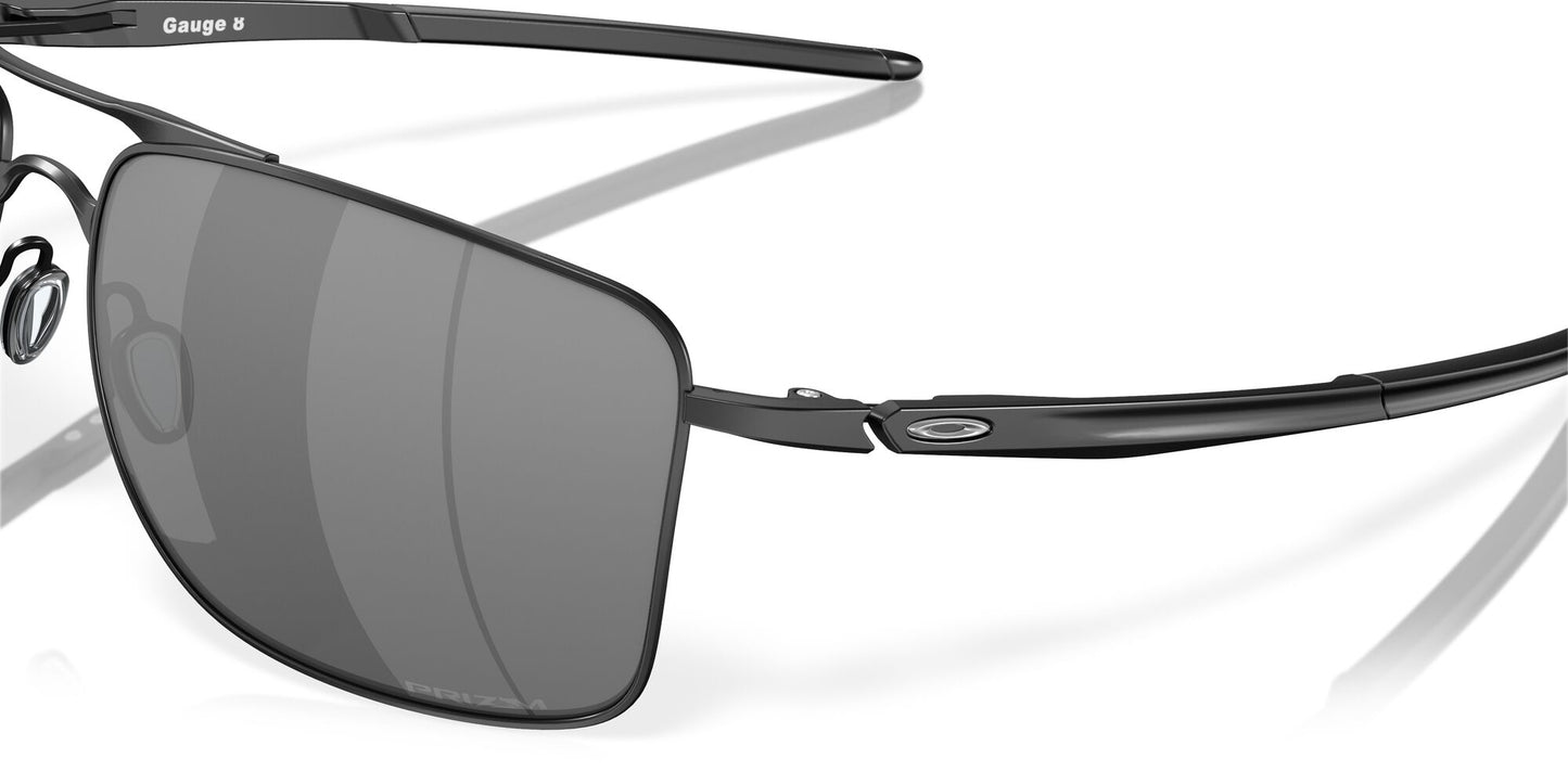 Oakley Gauge 8 Polarised Matte Black Prizm Black (62 eye size) (4124-0262)