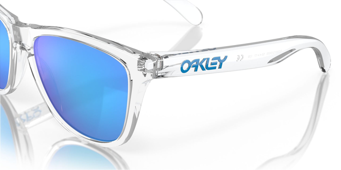 Oakley Frogskins Crystal Clear Prizm Sapphire Iridium (9013-D0)
