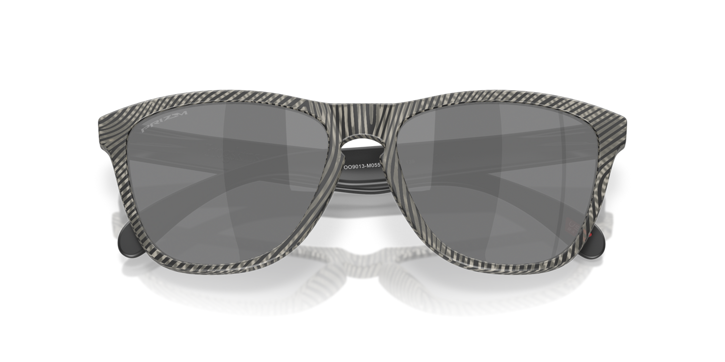 Oakley Frogskins Matte Grey Ink Fingerprint Prizm Black (9013 M0)