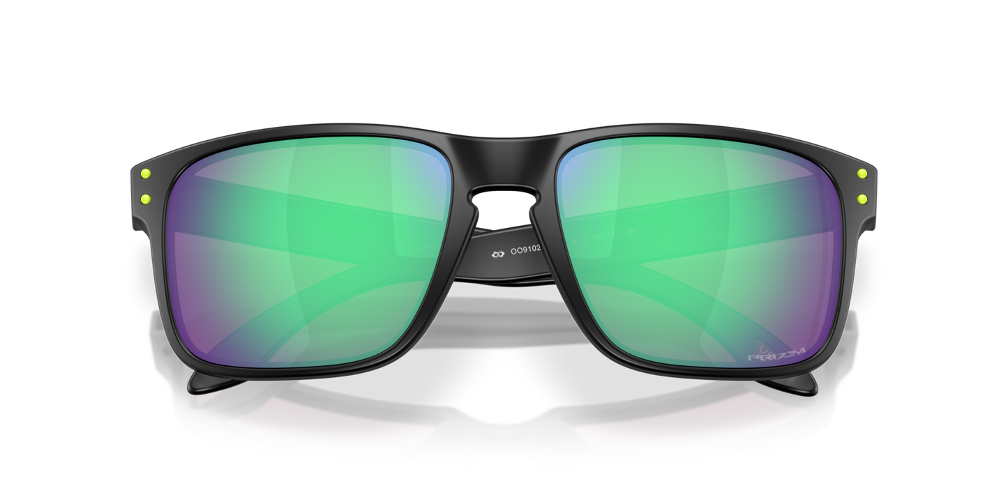 Oakley Holbrook Matte Black Prizm Road Jade (9102 AI)