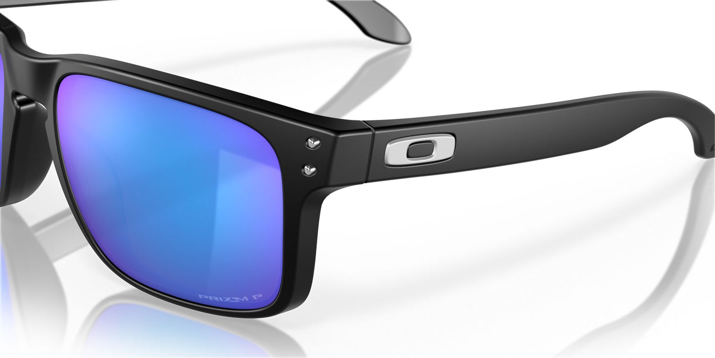 Oakley Holbrook Polarised Matte Black Sapphire Prizm (9102-F0)