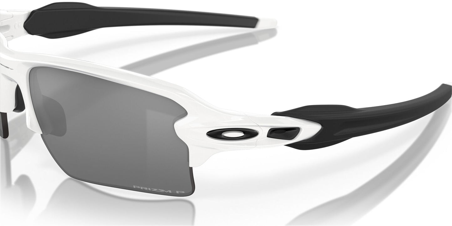 Oakley Flak 2.0 XL Polarised Polished White Prizm Black (9188-81)