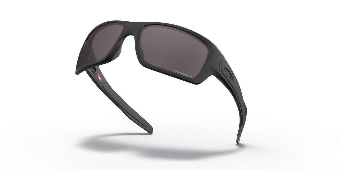 Oakley Turbine Polarised Matte Black Prizm Grey (9263-62)