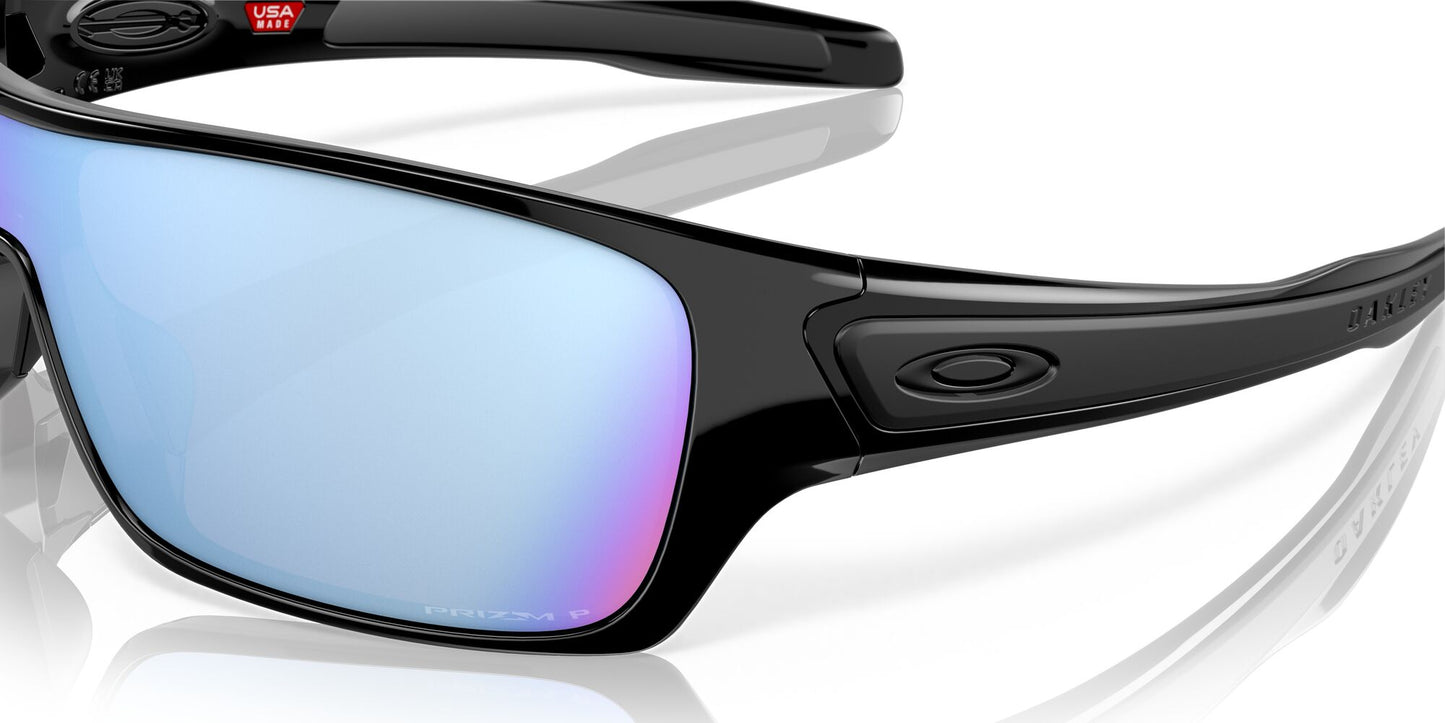 Oakley Turbine Rotor Polarised Polished Black Prizm Deepwater (9307-08)
