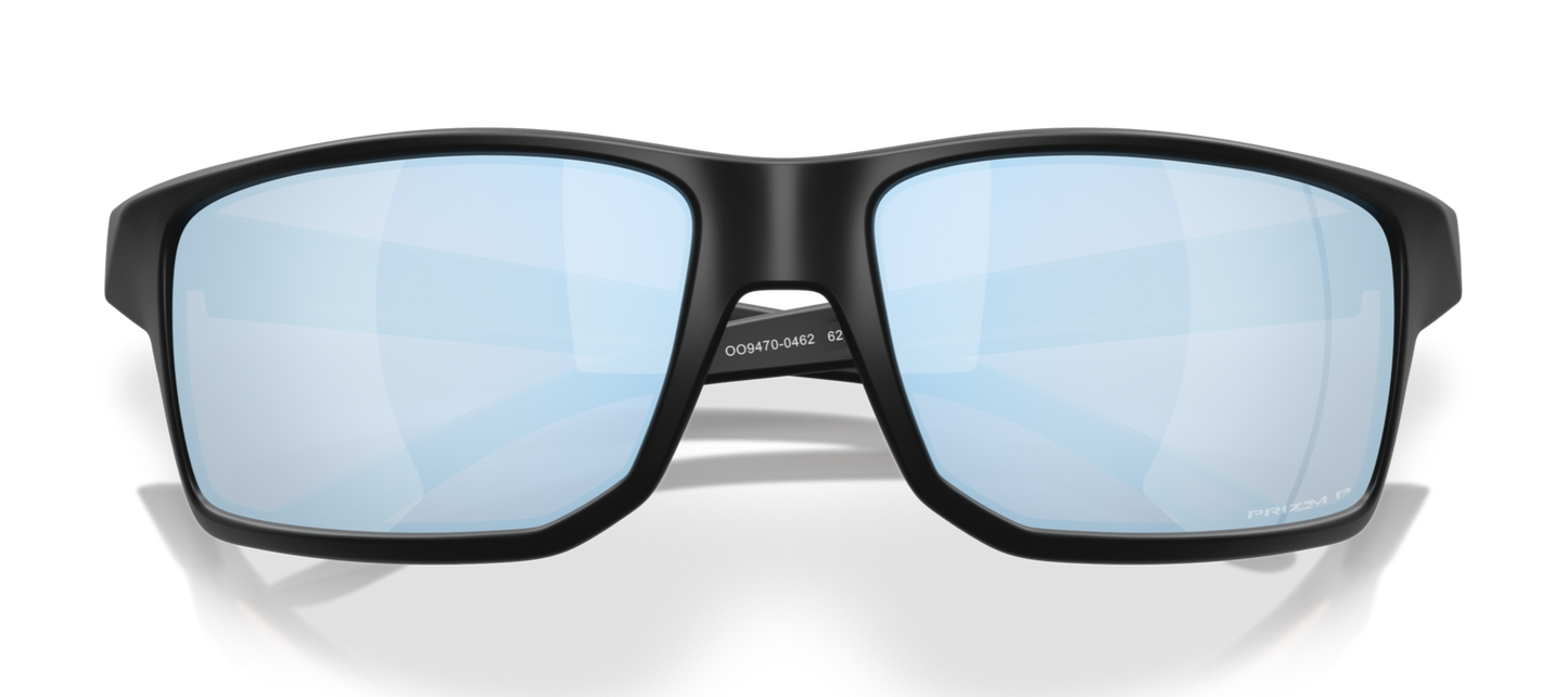 Oakley Gibston XL Polarised Matte Black Prizm Deep Water (9470 04)