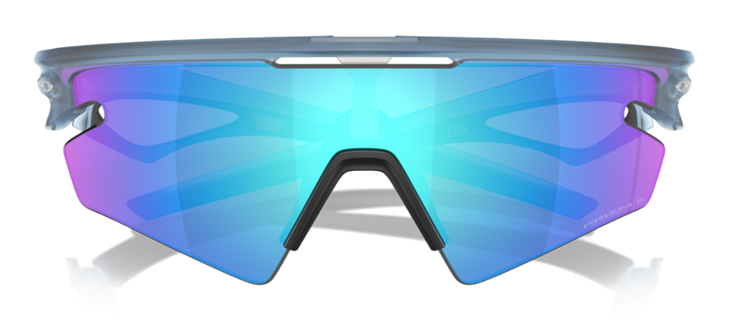 Oakley Sphaera Slash Polarised Matte Transparent Stonewash Prizm Sapphire (9499 03)