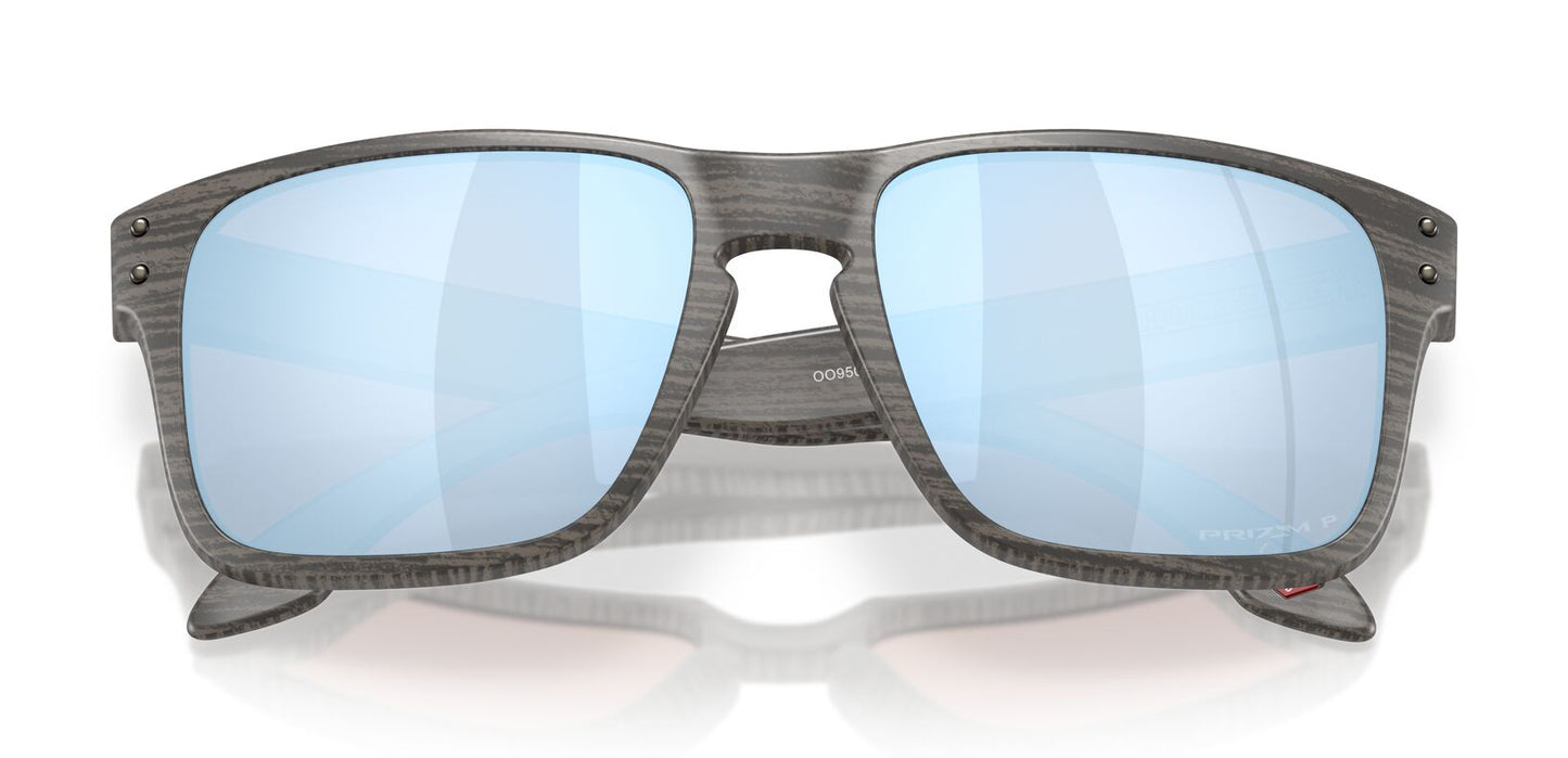 Oakley Holbrook S Polarised Woodgrain Prizm Deep Water (9509 05)