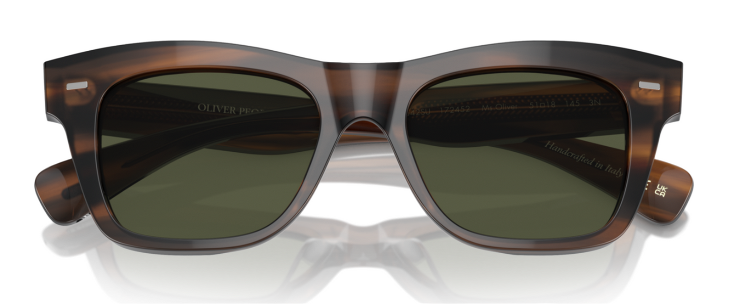 Oliver Peoples Ms. Oliver Tuscany Tortoise G15 Green (5542SU 172452)