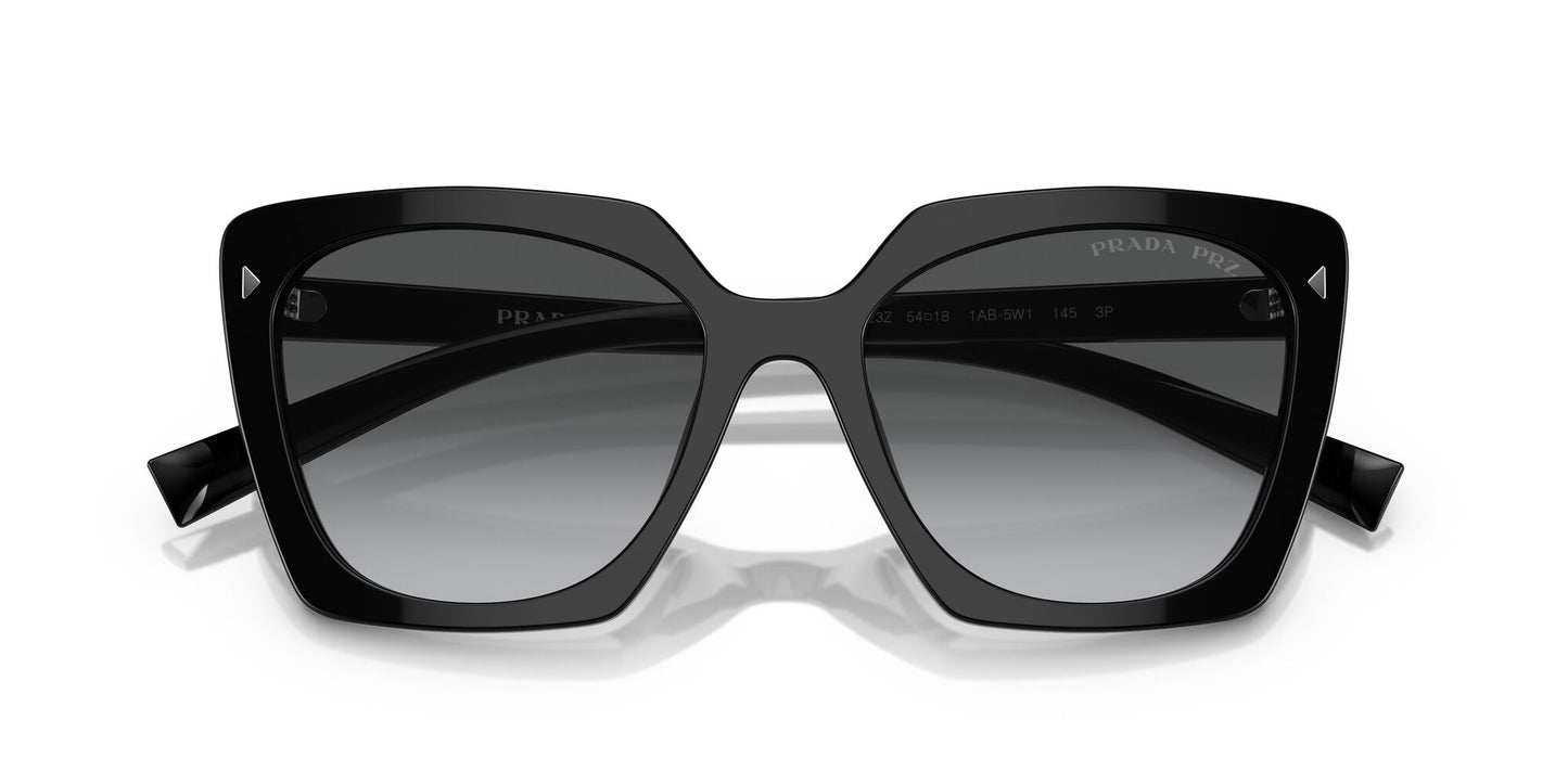 Prada 23ZS Polarised Black Grey Gradient (23ZS 1AB5W1)