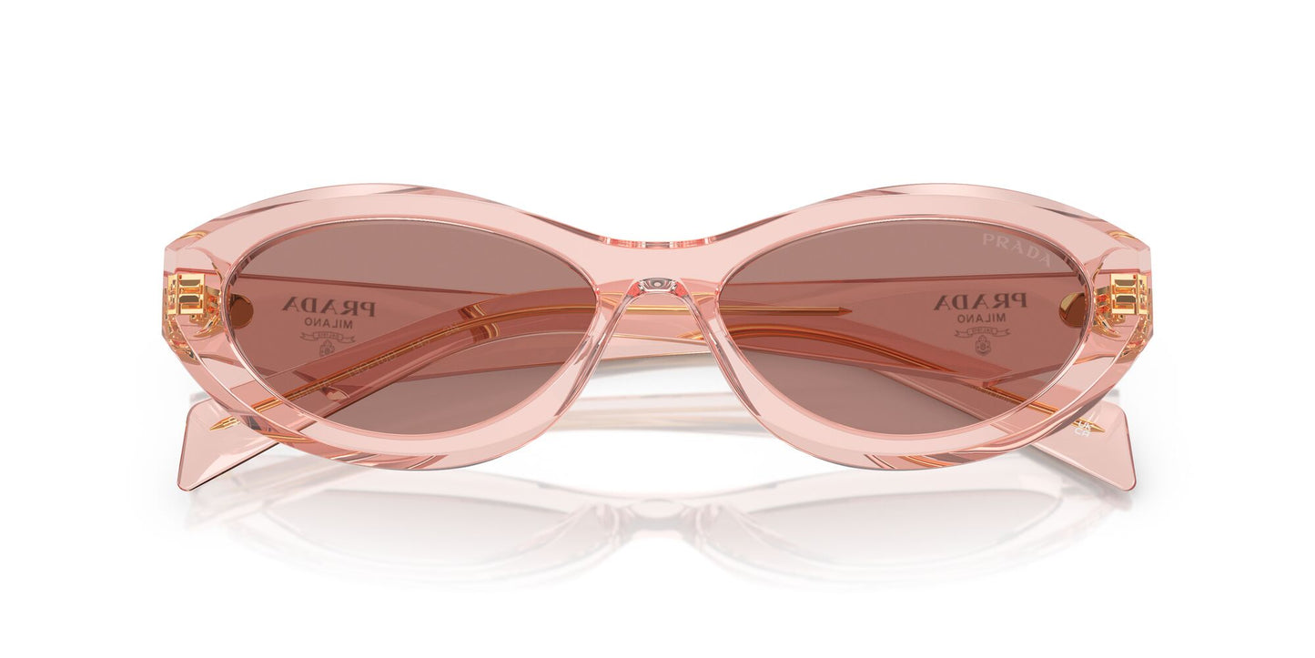 Prada 26ZS Transparent Peach Light Brown (26ZS 19Q10D)