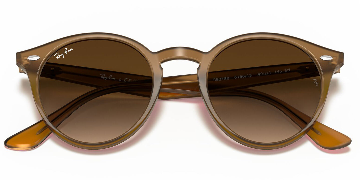 Ray-Ban 2180 Light Brown Brown Gradient RB2180 616613 (49)