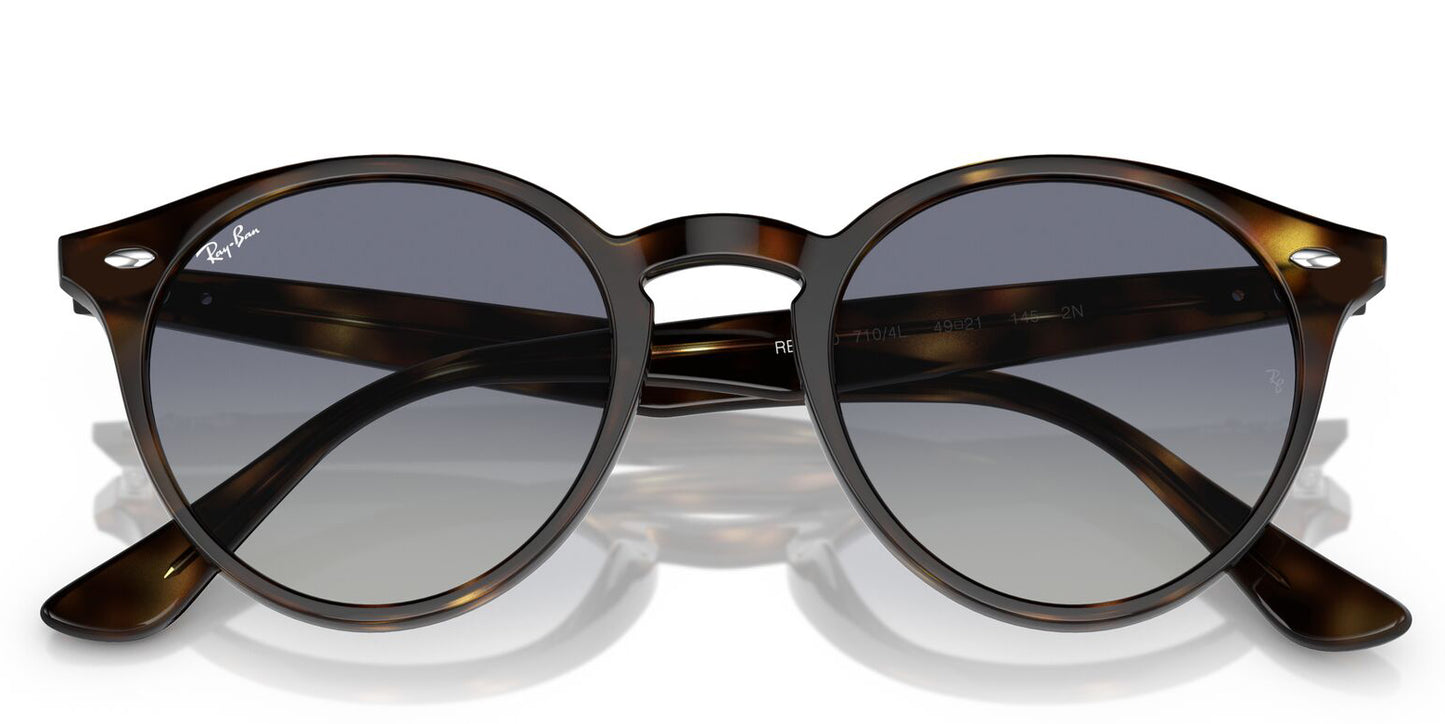 Ray-Ban 2180 Light Havana Light Grey Dark Blue Gradient RB2180 710/4L (49)