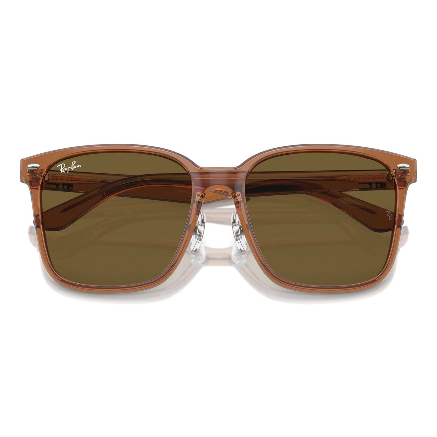 Ray-Ban 2206D Transparent Brown Dark Brown RB2206D 663673 (57)
