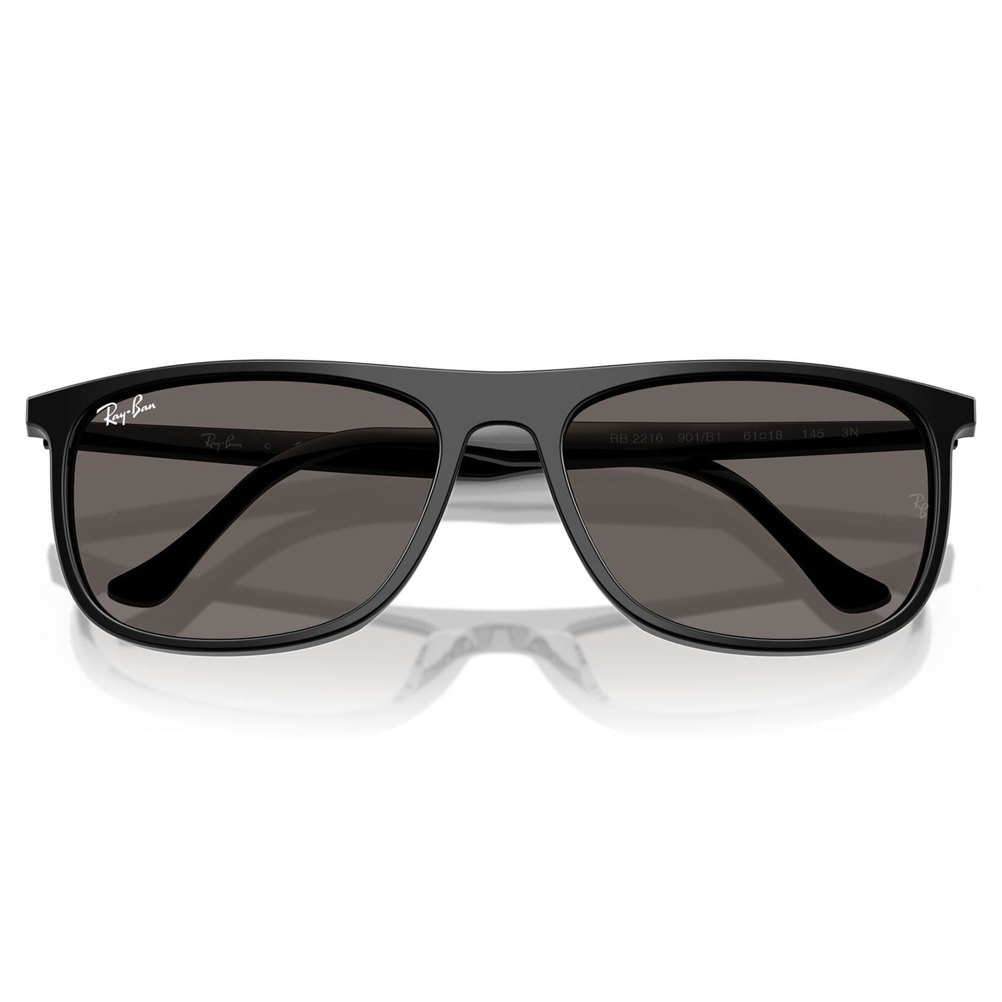 Ray-Ban 2216 Black Dark Grey RB2216 901/B1 (58)