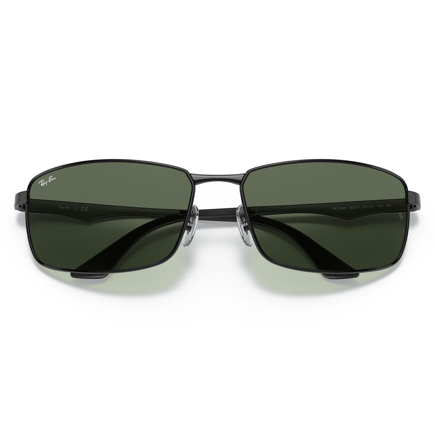 Ray-Ban 3498 Black Green RB3498 002/71 (61)