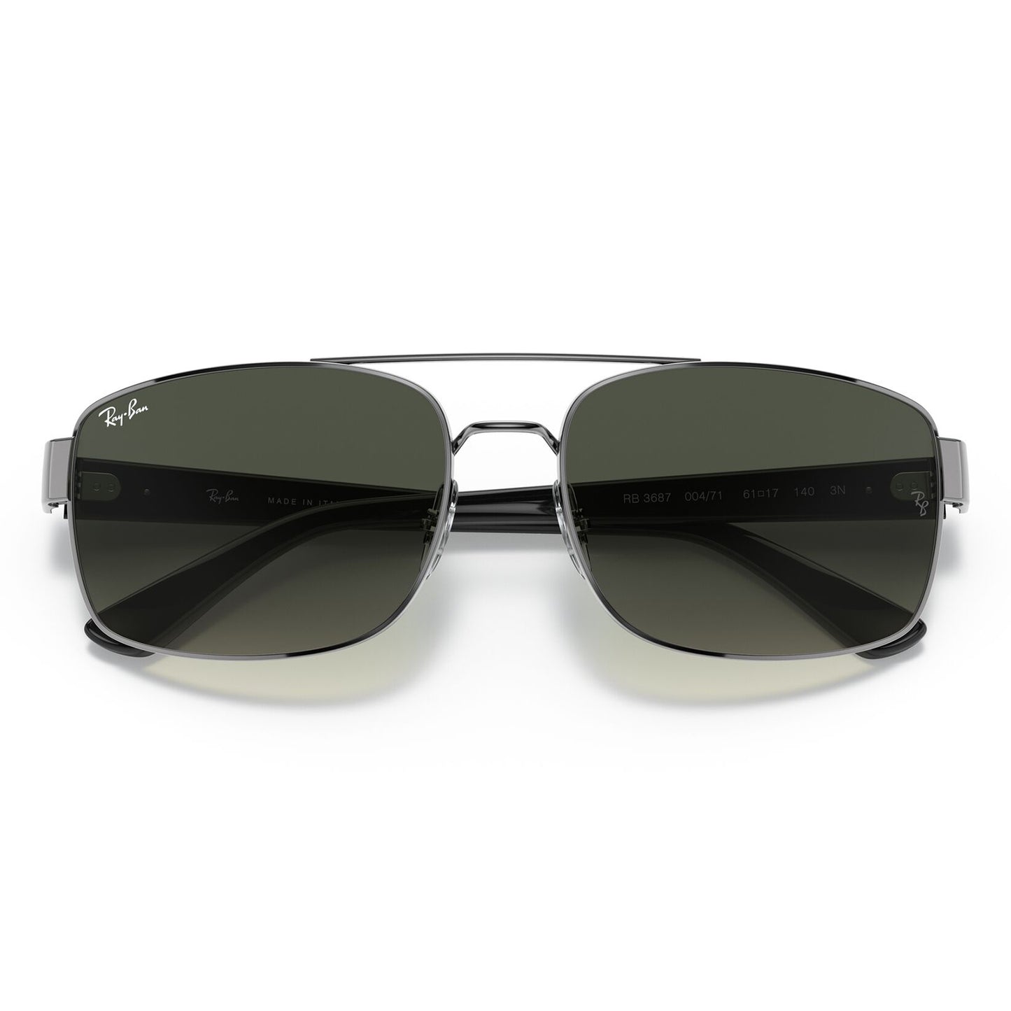 Ray-Ban 3687 Gunmetal Grey Gradient RB3687 004/71 (61)