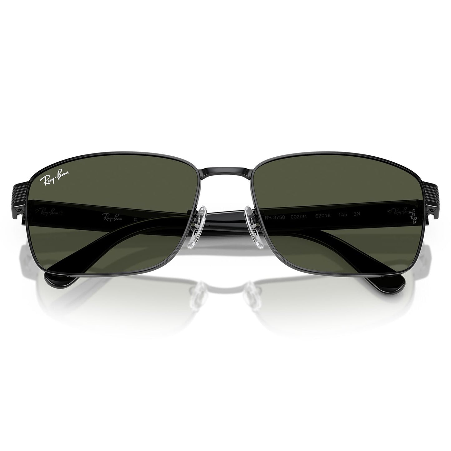 Ray-Ban 3750 Black G-15 Green RB3750 002/31 (59)