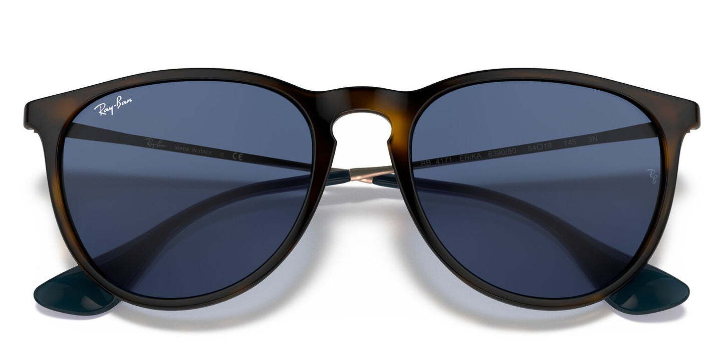 Ray-Ban 4171 Erika Havana Dark Blue RB4171 639080 (54)