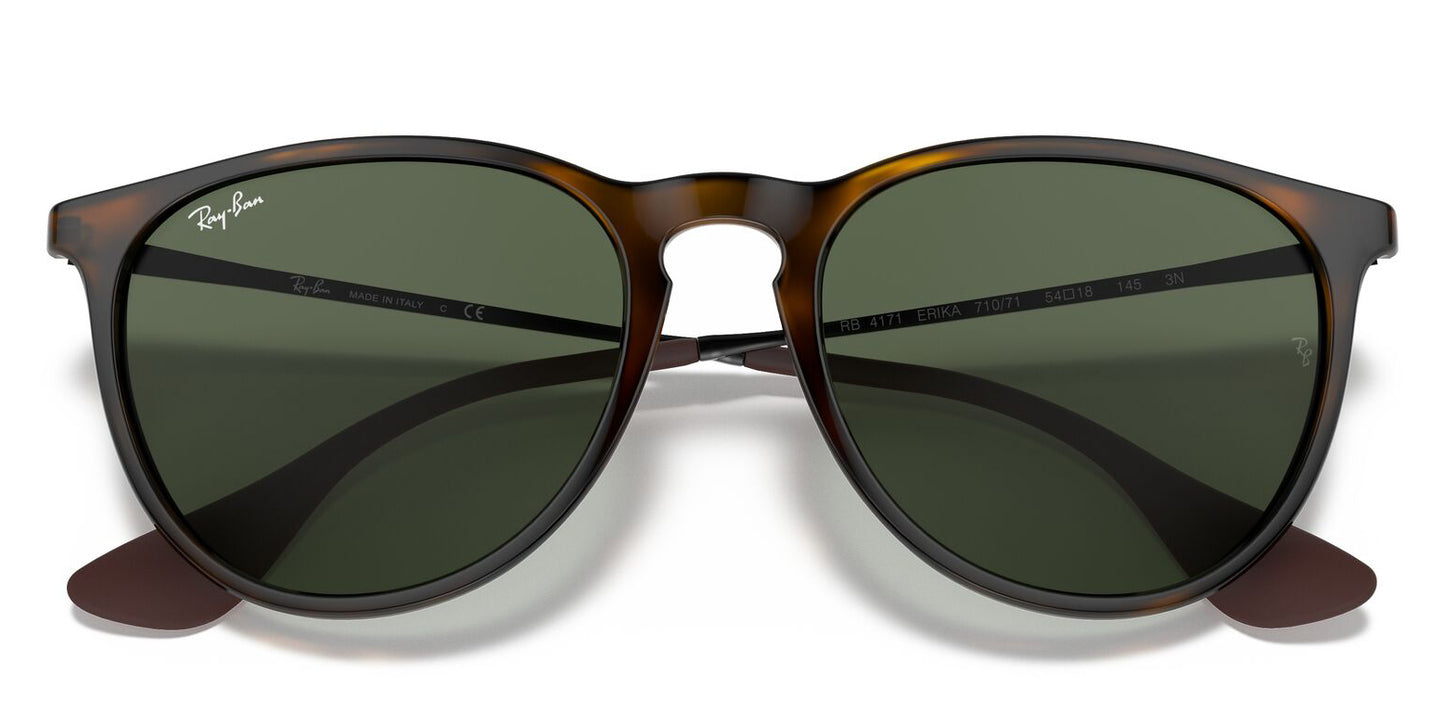 Ray-Ban 4171 Erika Light Havana G-15 Green RB4171 710/71 (54)