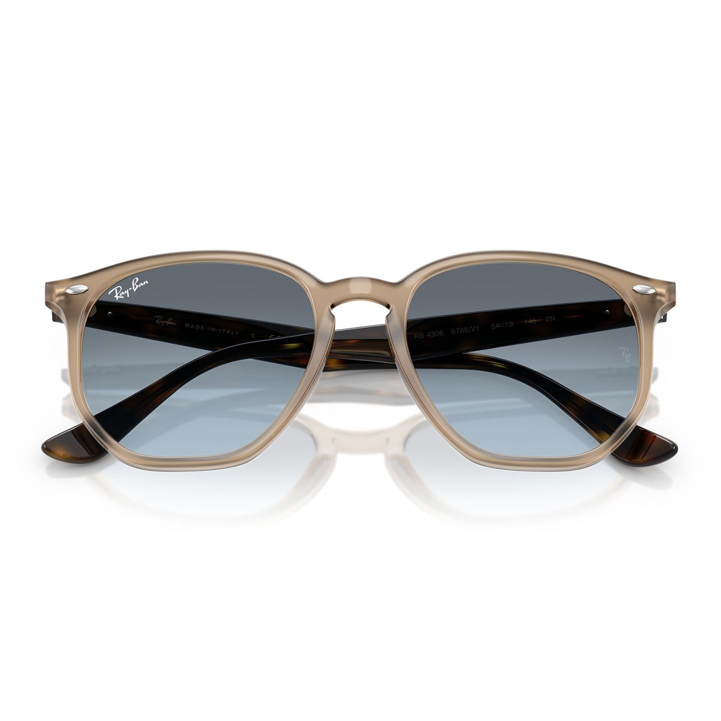 Ray-Ban 4306 Turtledove Blue Grey Gradient RB4306 6788V1 (54)