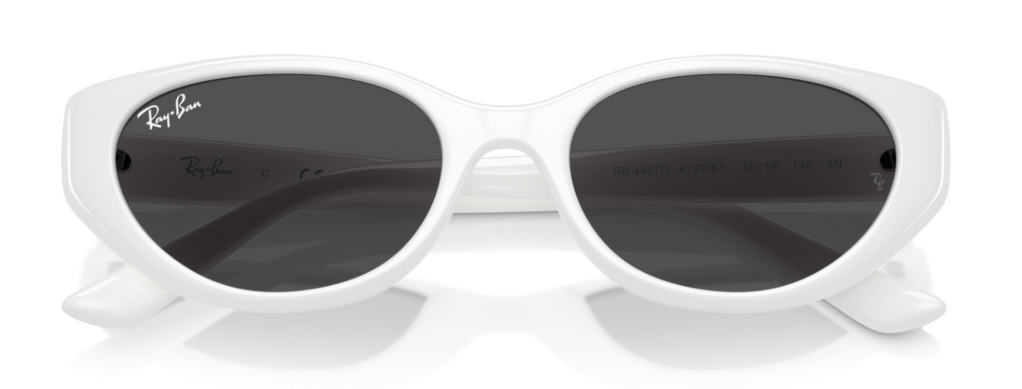 Ray-Ban 4457D White Dark Grey (4457D 677287)