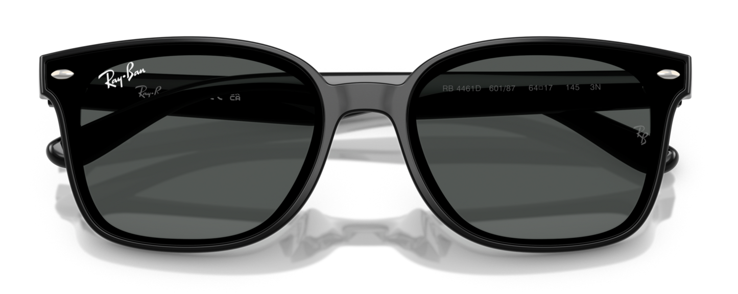 Ray-Ban 4461D Polished Black Dark Grey (4461D 601/87)