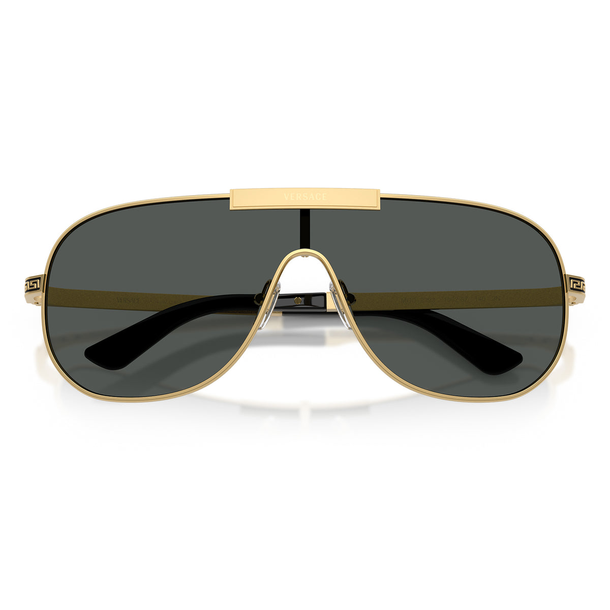 Versace 2293 Gold Dark Grey VE2293 100287 (40)