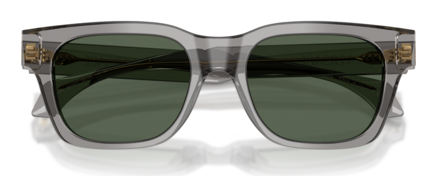 Versace 4486 Transparent Grey Dark Green (4486 551071)