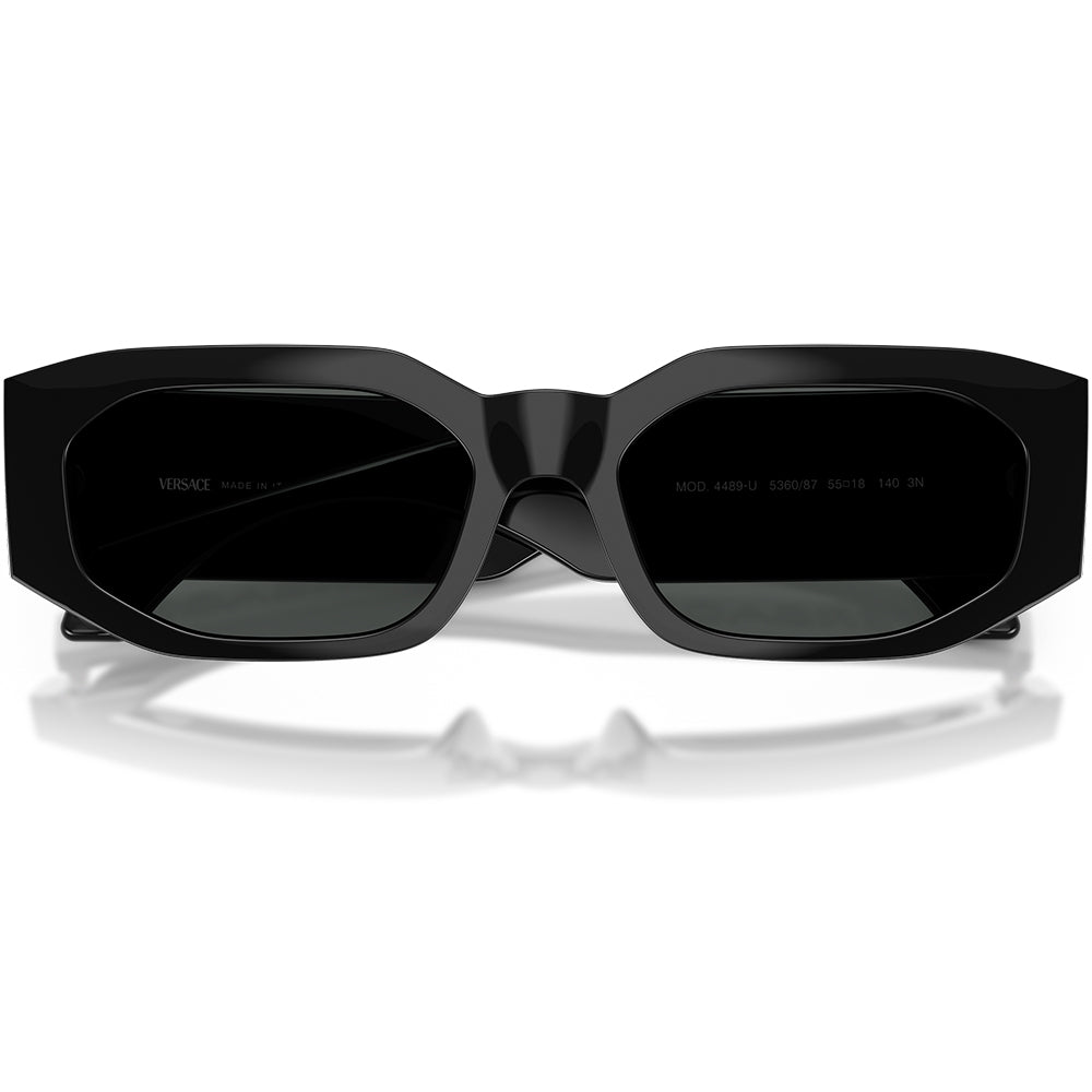 Versace 4489U Black Dark Grey VE4489U 536087 (55)