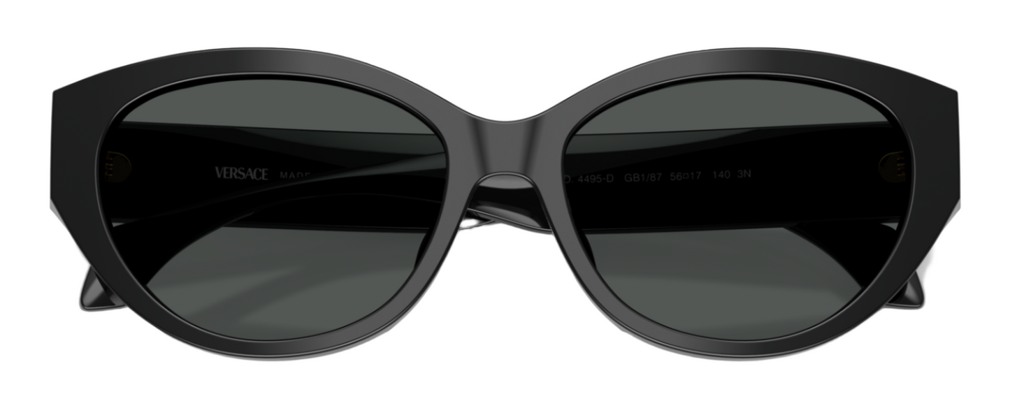 Versace 4495D Black Dark Grey (4495D GB1/87)