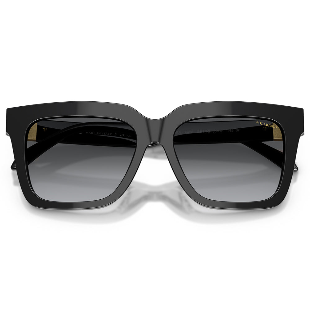 Versace 4498 Polarised Black Dark Grey Gradient VE4498 GB1/T3 (55)