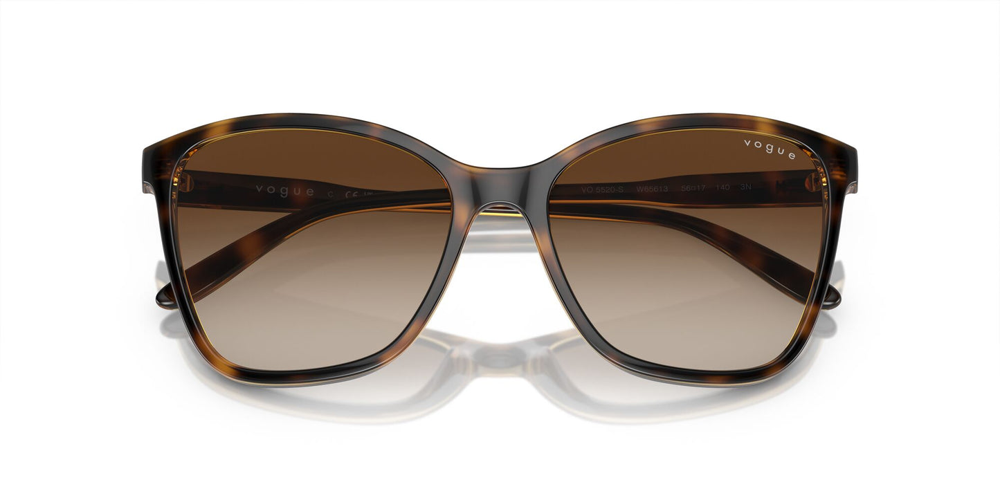 Vogue Eyewear 5520S Dark Havana Brown Gradient (5520S W65613)