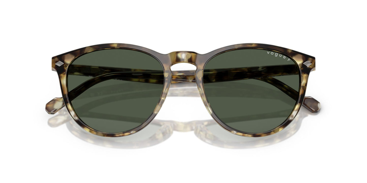 Vogue Eyewear 5599S Polarised Yellow Havana Dark Green (5599S 31869A)