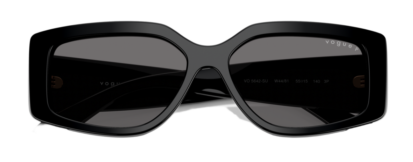 Vogue 5642SU Polarised Black Dark Grey (5642SU W44/81)