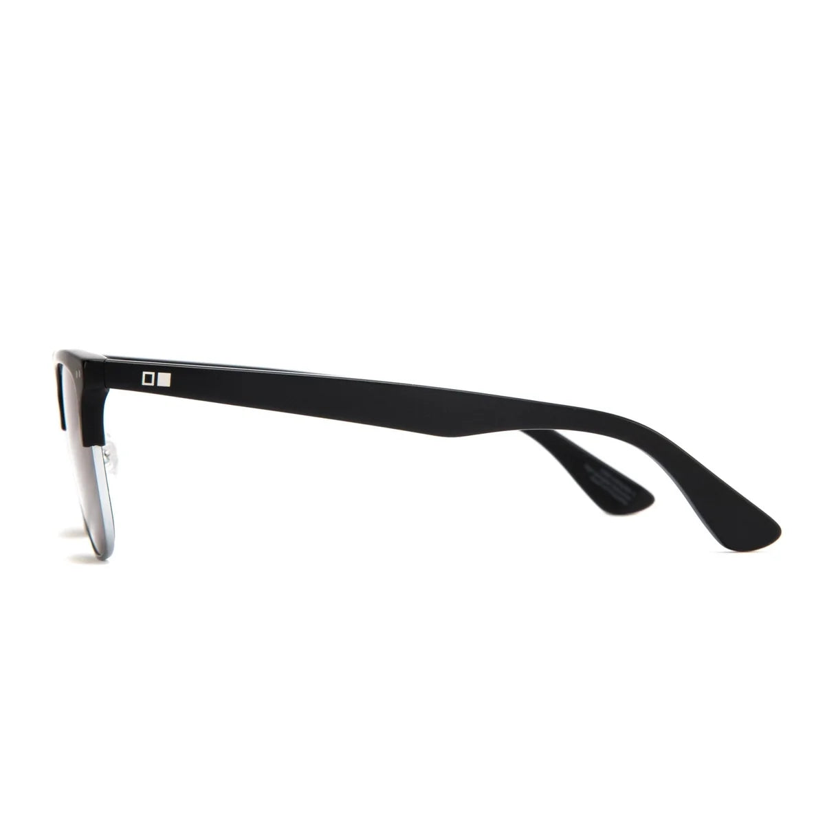 Otis 100 Club Polarised Eco Matte Black/Brushed Gunmetal L.I.T Grey 125-2401LL (51.5)