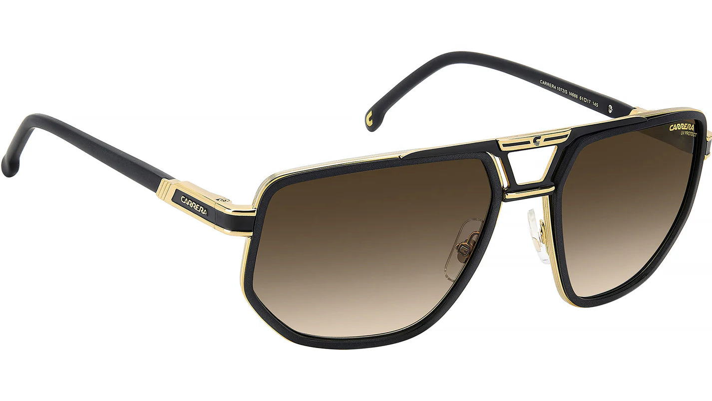 Carrera 1072/S Matte Black Gold Brown Gradient (I46 86)