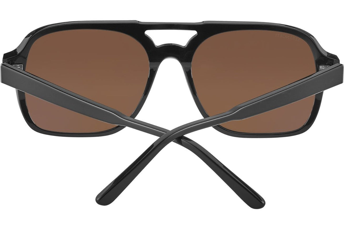 Serengeti Marco Polarised Shiny Black Glass Drivers (602002)