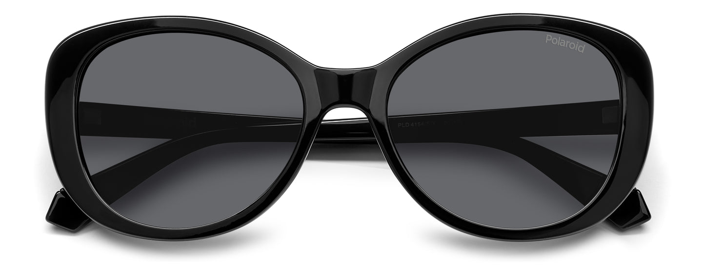 Polaroid 4154/S/X Polarised Black Grey (4154/S/X 807 M9)