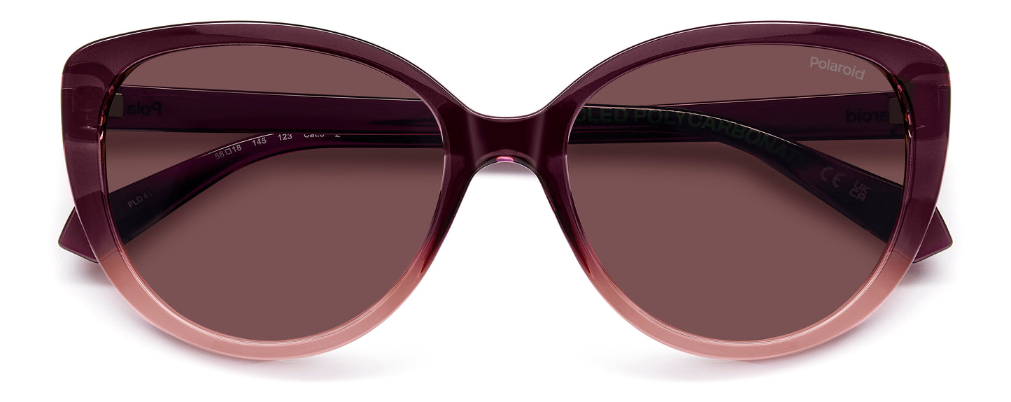 Polaroid 4176/S/X Polarised Translucent Violet Violet (4176/S/X B3V KL)