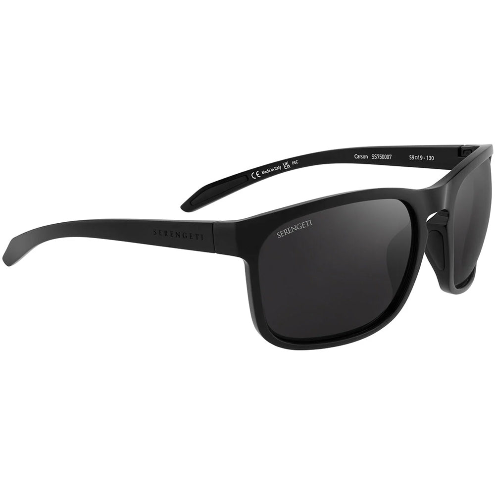 Serengeti Carson Photochromic Polarised Matte Black Onyx SS750007 (61)
