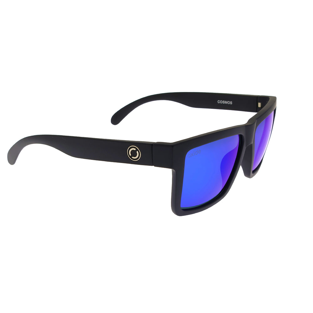 Oxide Cosmos Polarised Matte Black Blue Mirror (56)