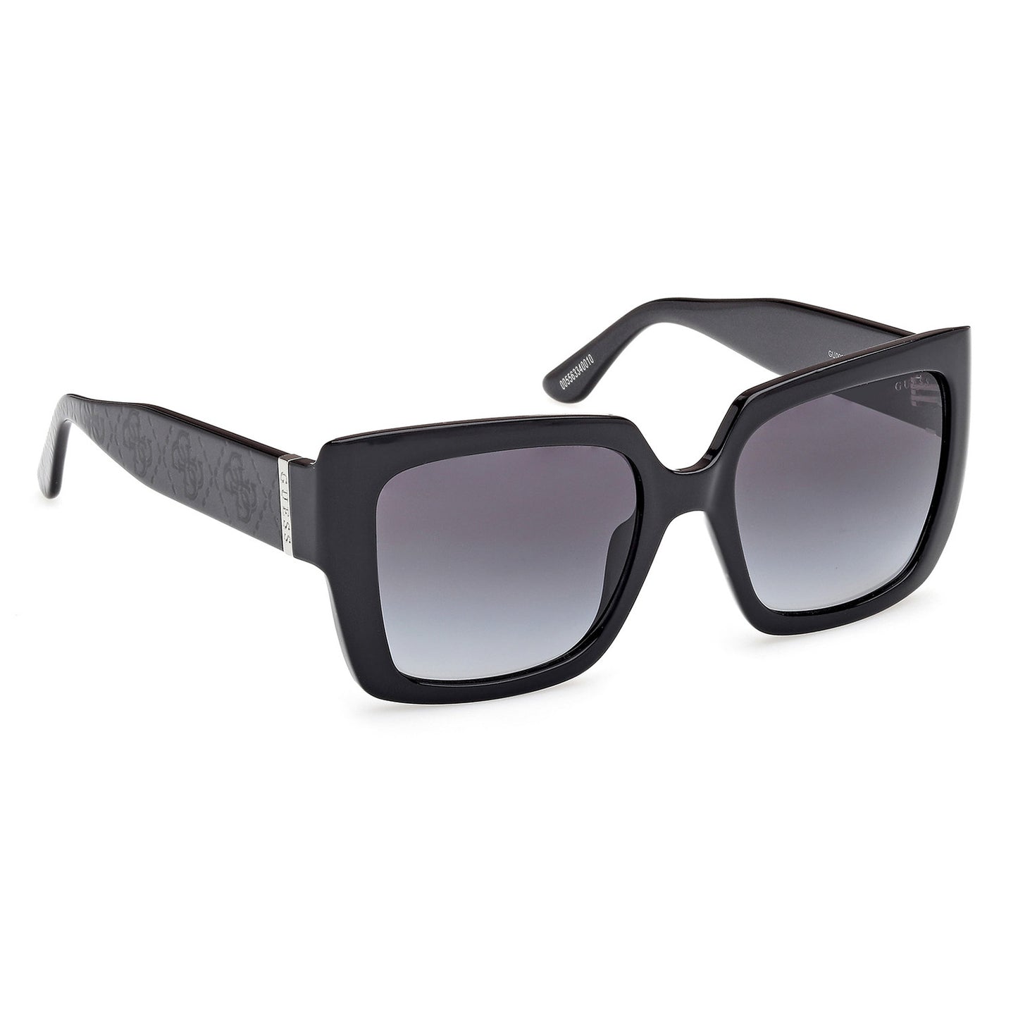 Guess 00200 Shiny Black w Black Pearl Smoke Gradient GU00200/S 01B (53)