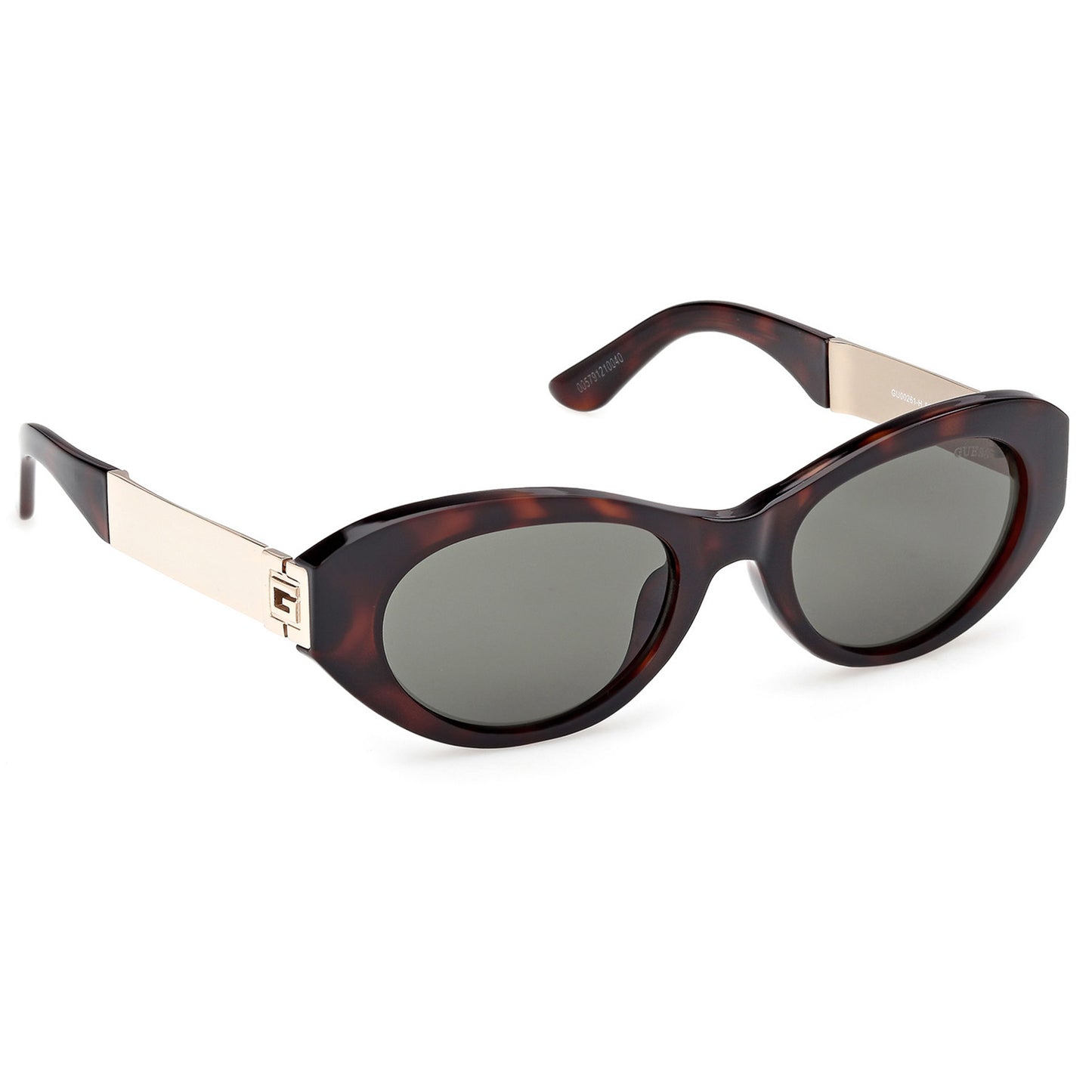 Guess 00261-H Dark Tortoise w Pale Gold Green GU00261-H/S 52N (52)