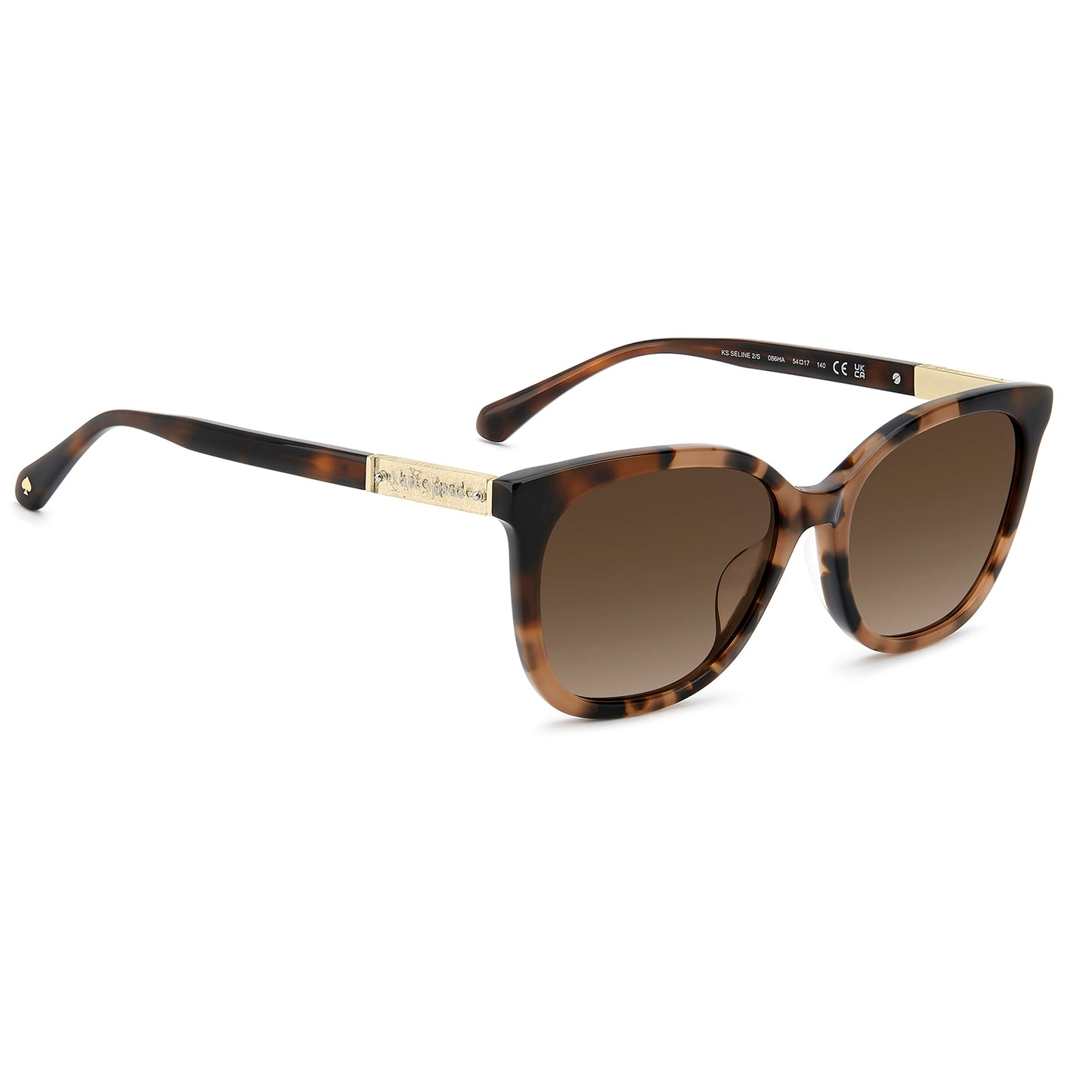 Kate Spade Seline 2/S Havana Brown Gradient KS208439 086 HA (54)